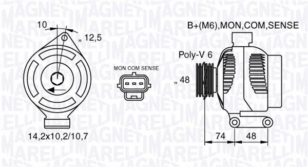 Alternator (063377410010)