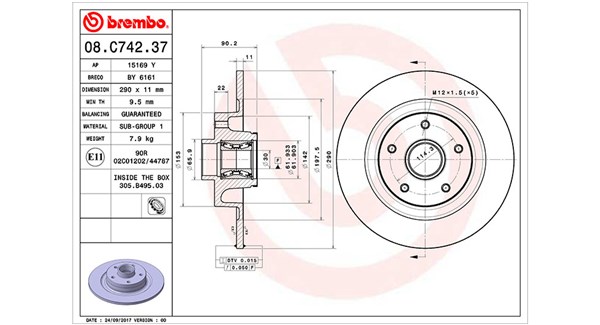 Brake Disc (360406162100)