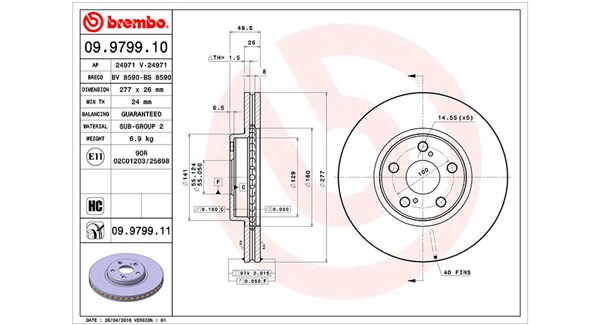 Brake Disc (360406058700)