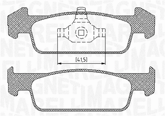 Brake Pad Set, disc brake (363916060718)