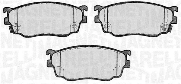 Brake Pad Set, disc brake (363916060466)