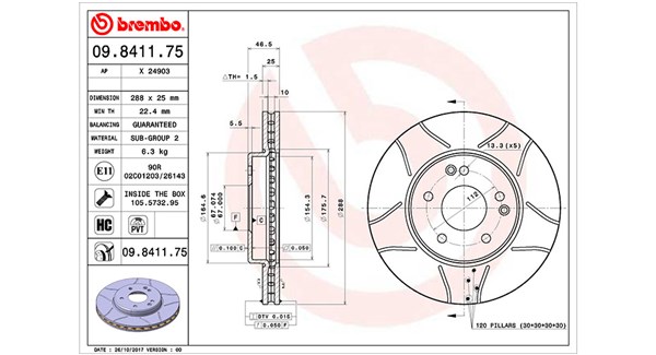 Brake Disc (360406006905)