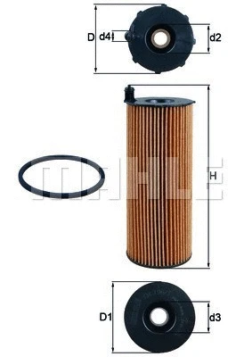 Oil Filter (154066304120)