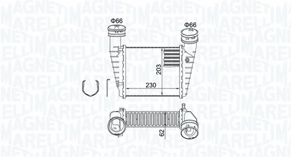 Charge Air Cooler (351319205210)