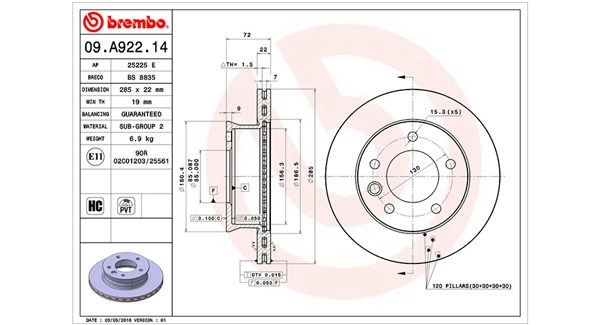 Brake Disc (360406099500)
