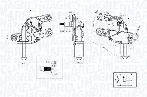 Wiper Motor (064075200010)