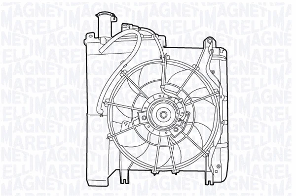 Fan, engine cooling (069422544010)