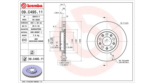 Brake Disc (360406156001)