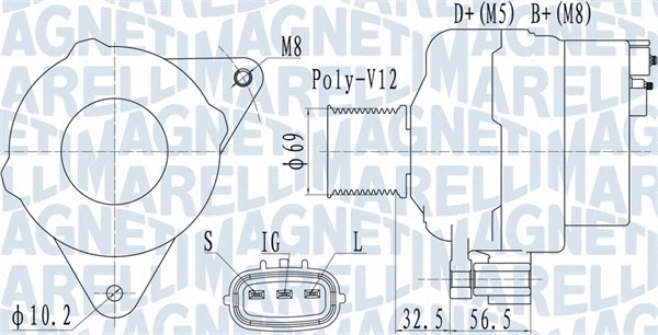Alternator (063731633010)