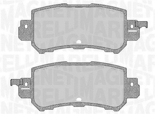 Brake Pad Set, disc brake (363916060711)