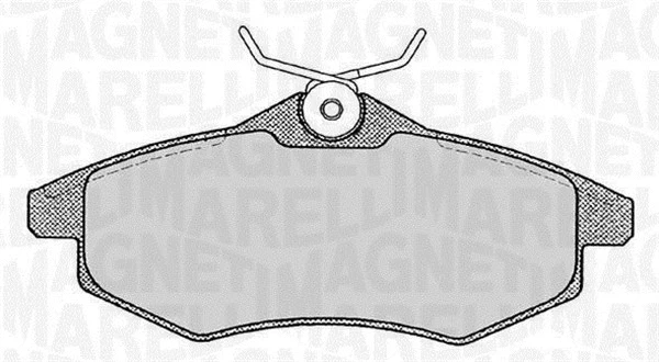Brake Pad Set, disc brake (363916060173)
