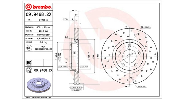 Brake Disc (360406056802)