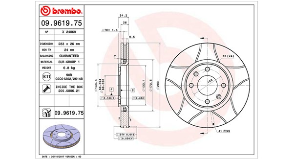 Brake Disc (360406073805)