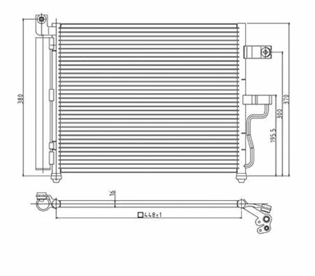 Condenser, air conditioning (359003220850)