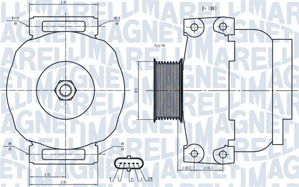 Alternator (063731851010)