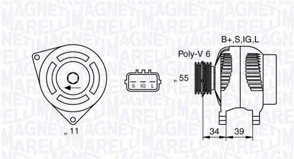 Alternator (063377430010)