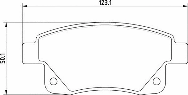 Brake Pad Set, disc brake (363700201642)