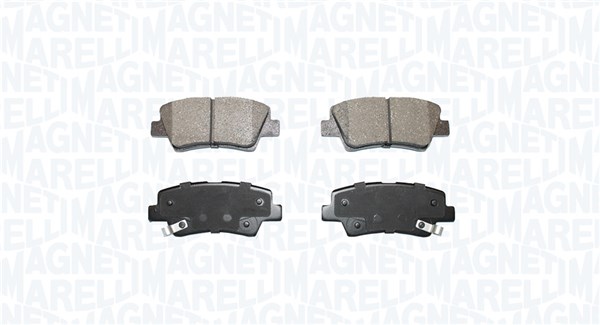 Brake Pad Set, disc brake (363916060851)