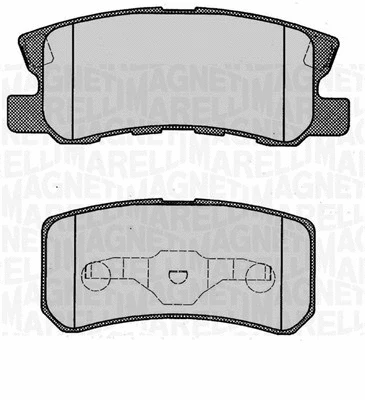Brake Pad Set, disc brake (363916060340)
