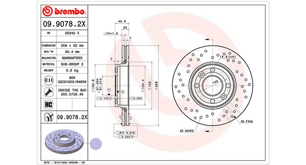 Brake Disc (360406179202)
