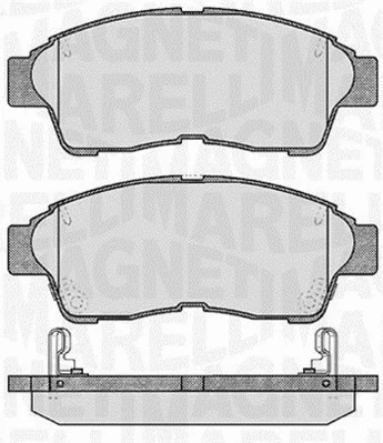 Brake Pad Set, disc brake (363916060406)