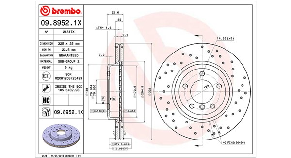 Brake Disc (360406017102)