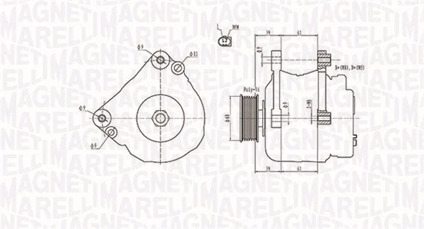 Alternator (063731402010)