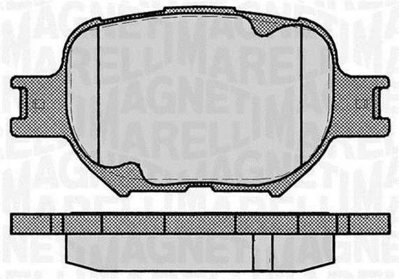Brake Pad Set, disc brake (363916060493)