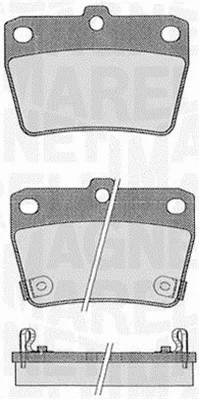 Brake Pad Set, disc brake (363916060578)