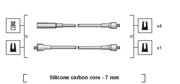 Ignition Cable Kit (941318111024)