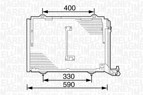 Condenser, air conditioning (350203232000)