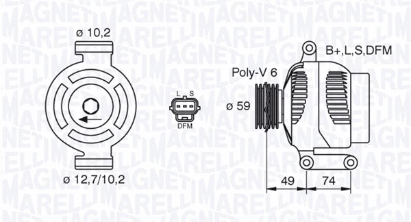 Alternator (063380004010)