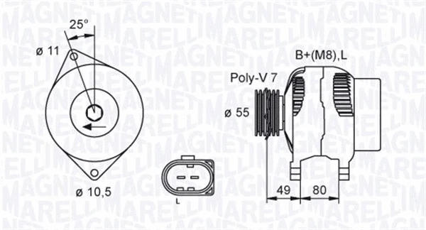 Alternator (063730036010)