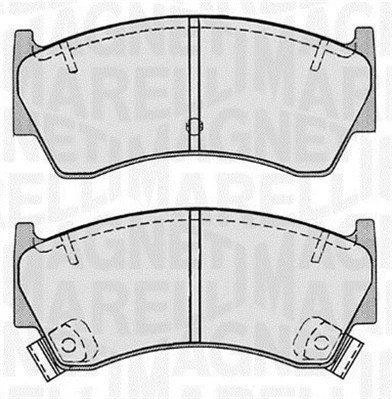 Brake Pad Set, disc brake (363916060518)