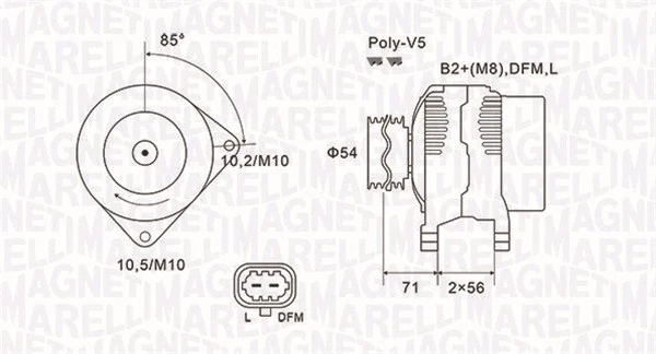 Alternator (063731960010)