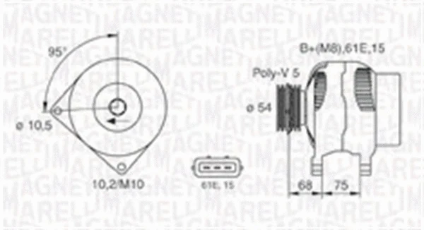 Alternator (063730025010)