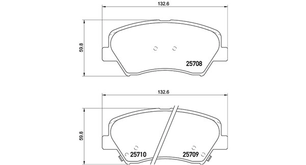 Brake Pad Set, disc brake (363700530073)