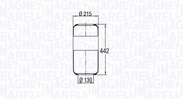 Bellow, air suspension (030607020046)