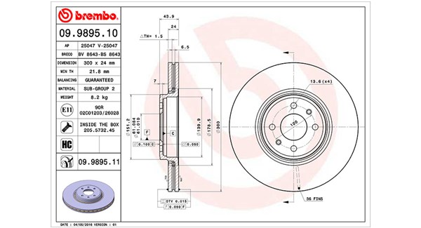 Brake Disc (360406106700)