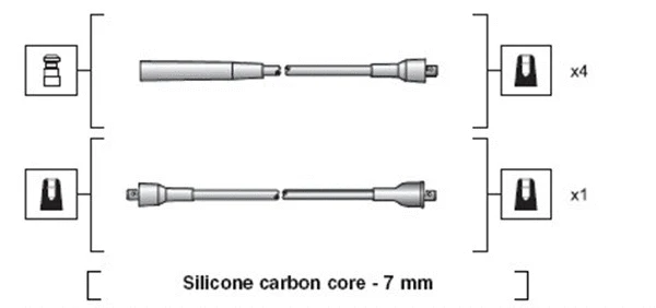 Ignition Cable Kit (941318111114)