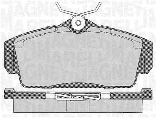 Brake Pad Set, disc brake (363916060344)