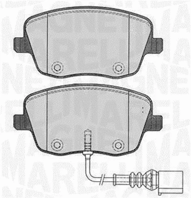 Brake Pad Set, disc brake (363916060576)