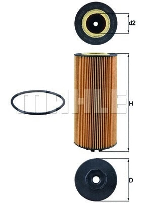 Oil Filter (154723406900)