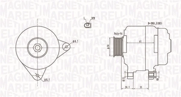 Alternator (063731921010)