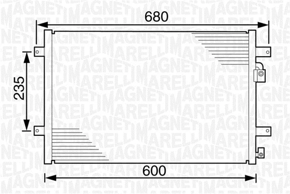Condenser, air conditioning (350203239000)