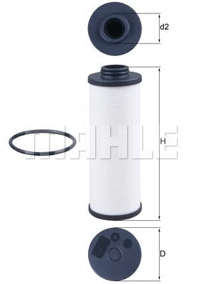 Hydraulic Filter, automatic transmission (154072469184)
