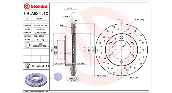 Brake Disc (360406176002)