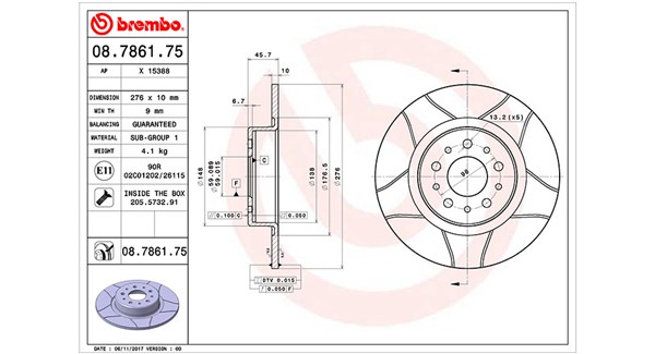 Brake Disc (360406011005)