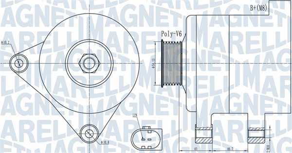 Alternator (063732000010)