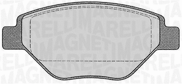 Brake Pad Set, disc brake (363916060600)